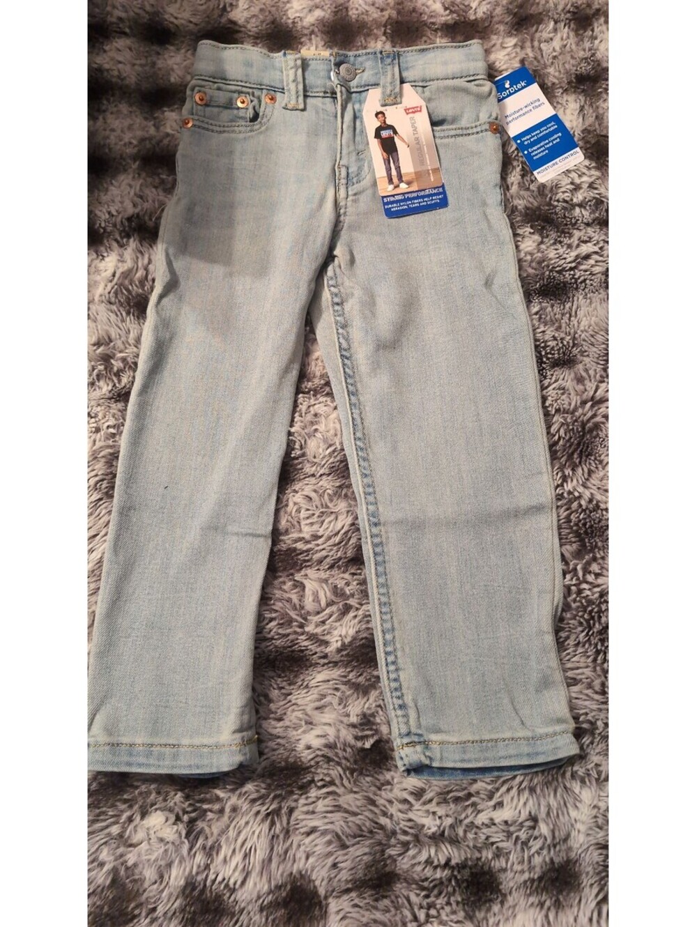 Levi's toddler 502 regular taper straight fit jeans